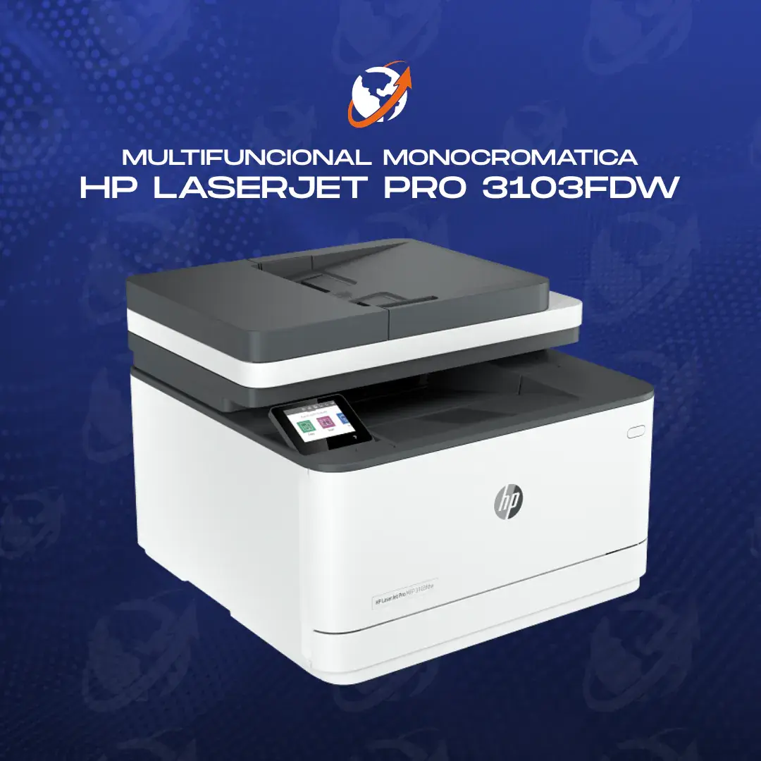 HP MULTIFUNCIONAL LASERJET PRO MFP 3103FDW MONOCROMÁTICA