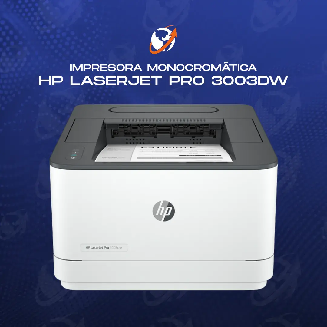 HP IMPRESORA LASERJET PRO 3003DW MONOCROMÁTICA