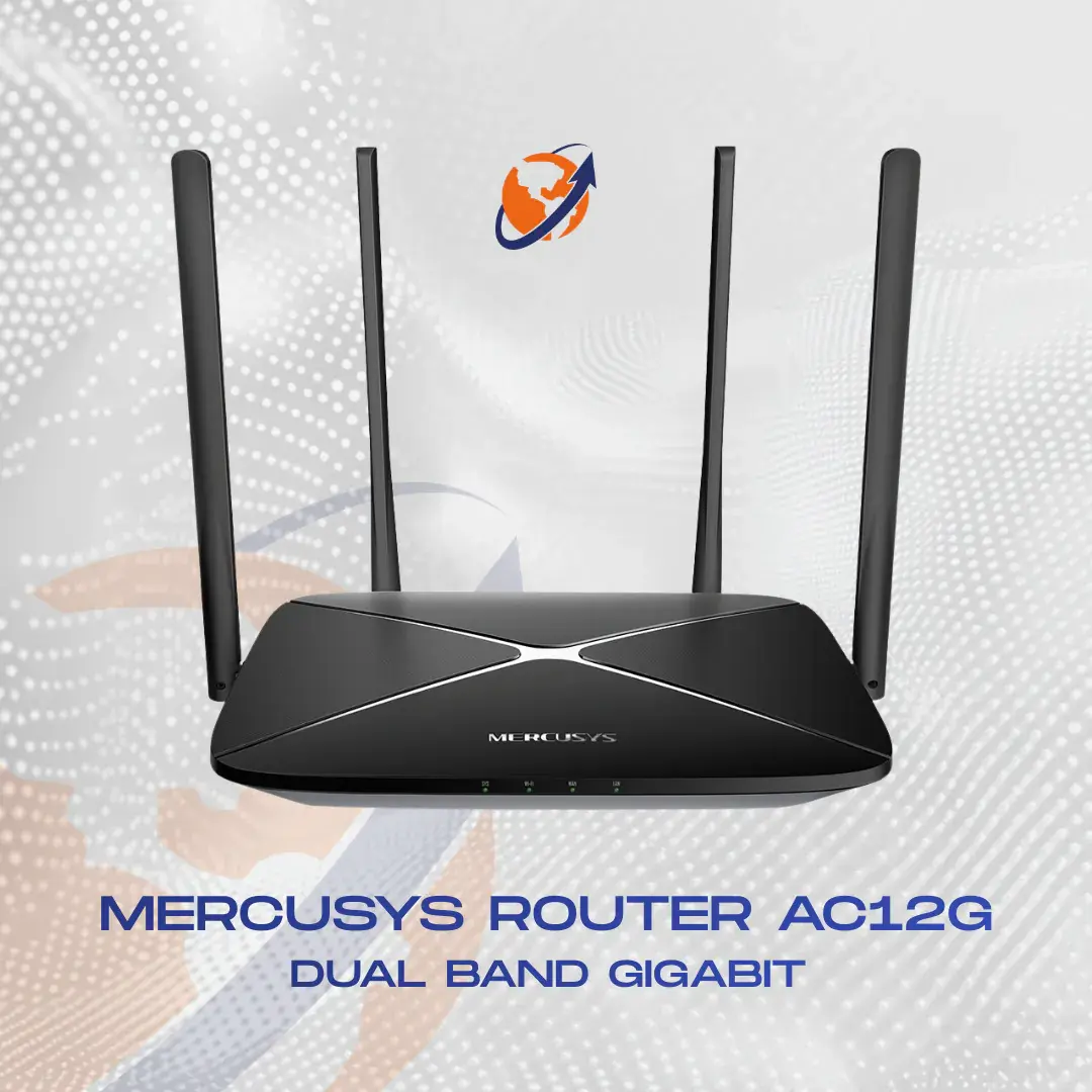 MERCUSYS ROUTER AC12G DUAL BAND GIGABIT