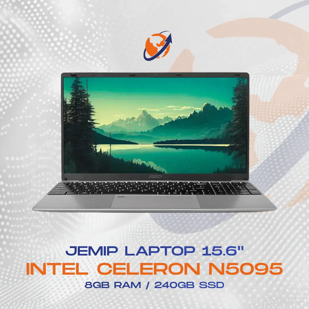 JEMIP LAPTOP 15.6" IPS JP5095 INTEL CELERON N5095 8GB 240GB