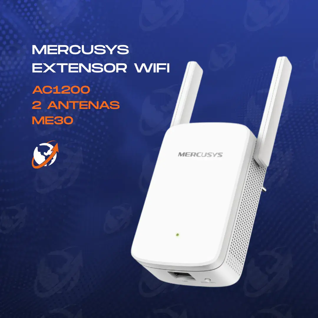 MERCUSYS EXTENSOR DE RED AC1200 2 ANTENAS ME30