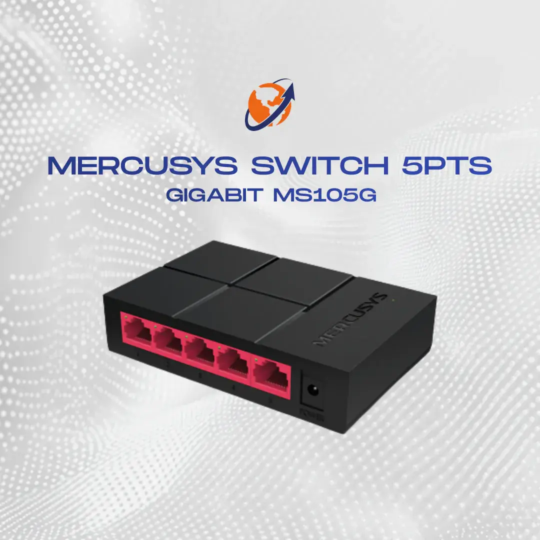 MERCUSYS SWITCH SOBREMESA 5 PUERTOS GIGABIT MS105G