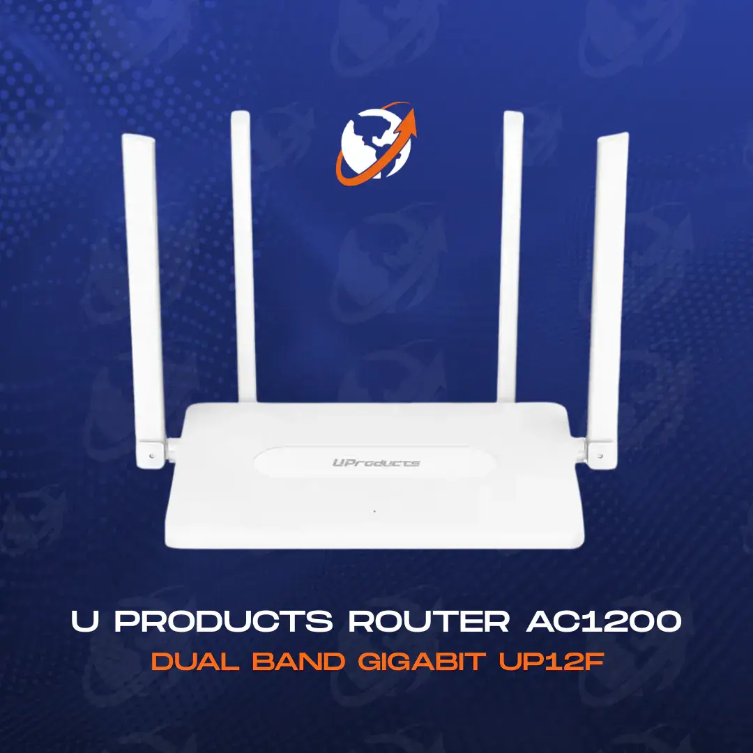 U PRODUCTS ROUTER AC1200 DUAL BAND GIGABIT UP12F