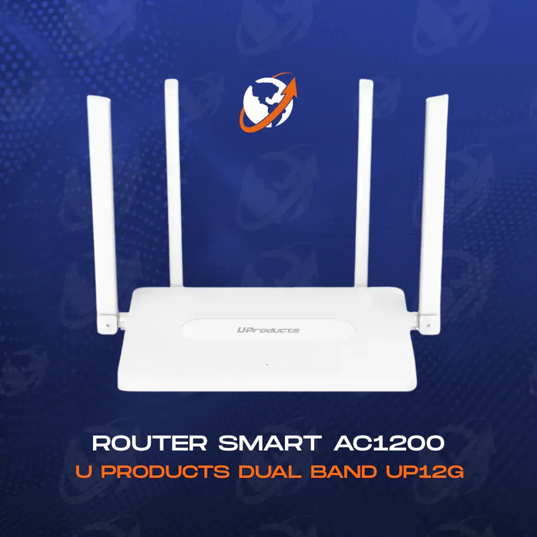 U PRODUCTS ROUTER SMART DUAL BAND AC1200 UP12G