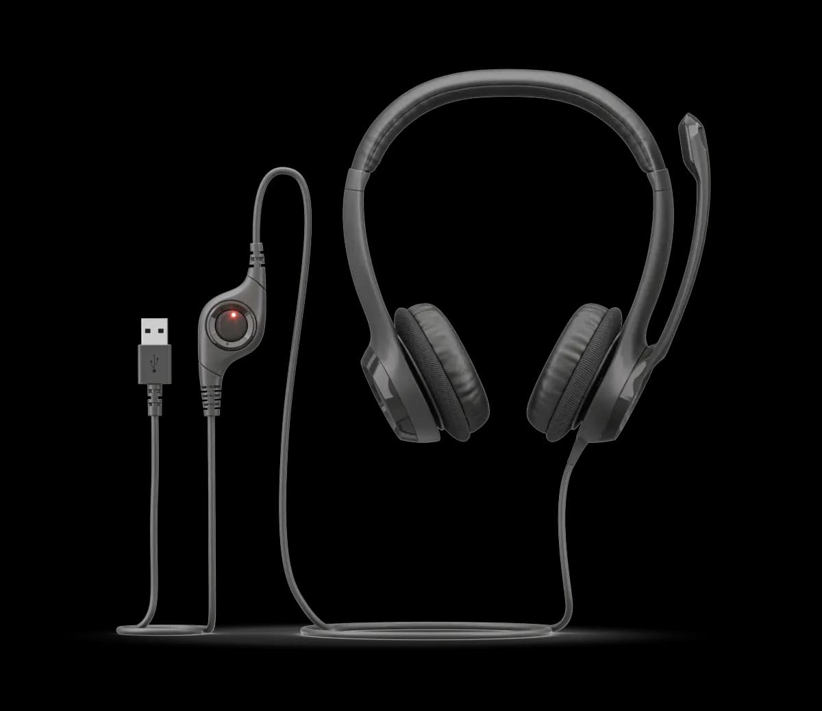 LOGITECH AUDIFONOS H390 STEREO USB-C CON MICROFONO (981-001575) - imagen 5