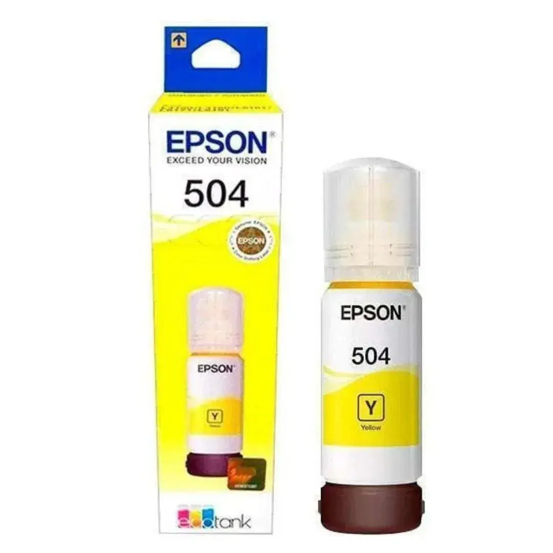 TINTA EPSON 504 AMARILLA - imagen 1