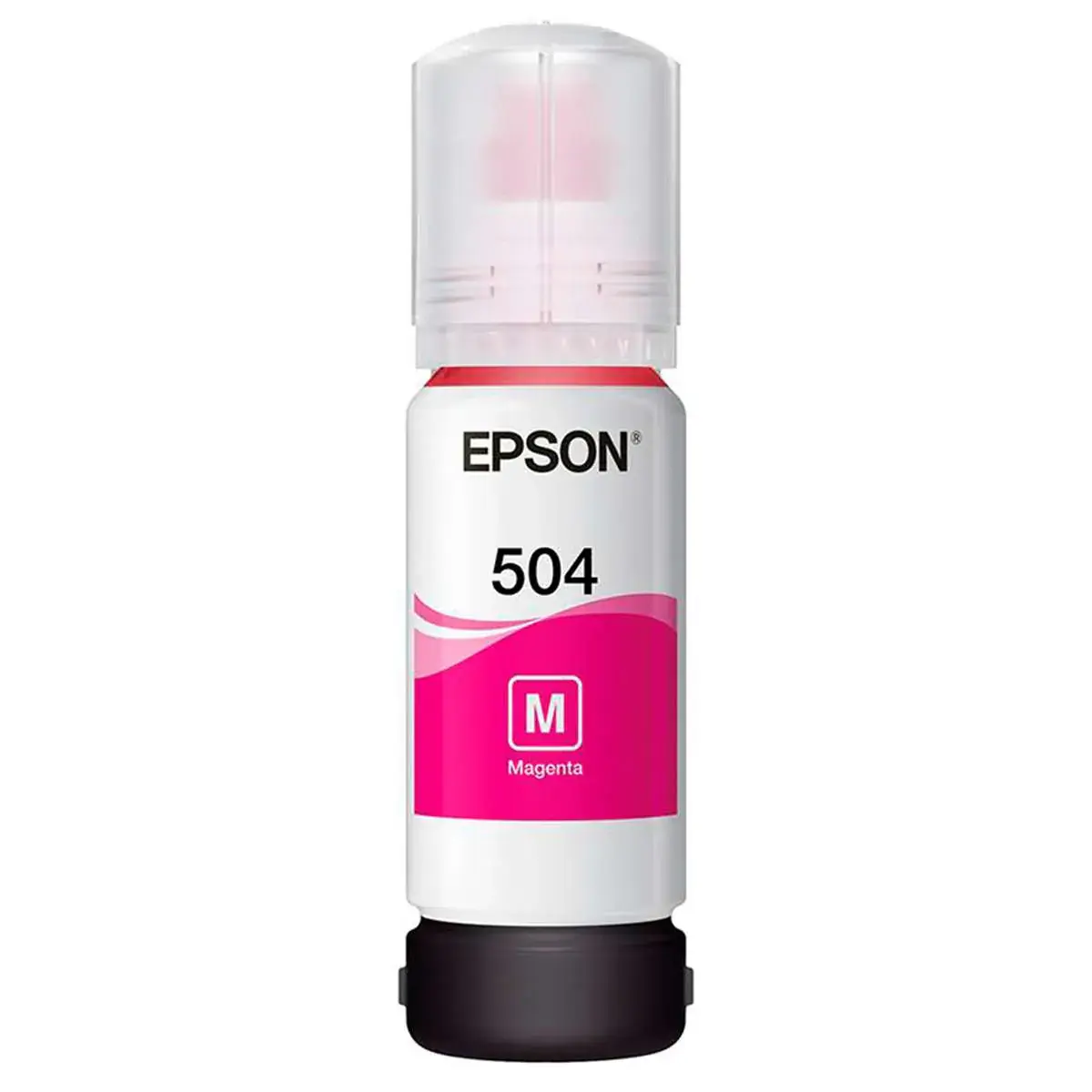 BOTELLA DE TINTA EPSON T504 MAGENTA - imagen 1
