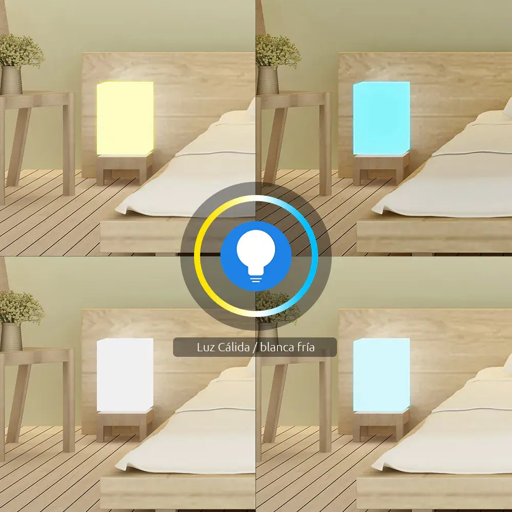 BOMBILLO LED INTELIGENTE BLANCO NEXXT 110V-A19 WIFI REGULABLE 4 PACK - imagen 3