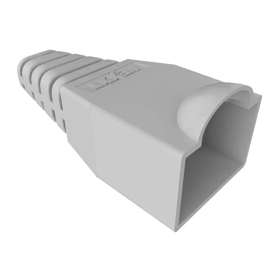 BOTA GRIS PARA CABLE PLUG RJ45 NEXXT PAQUETE 100 UNIDADES - imagen 1