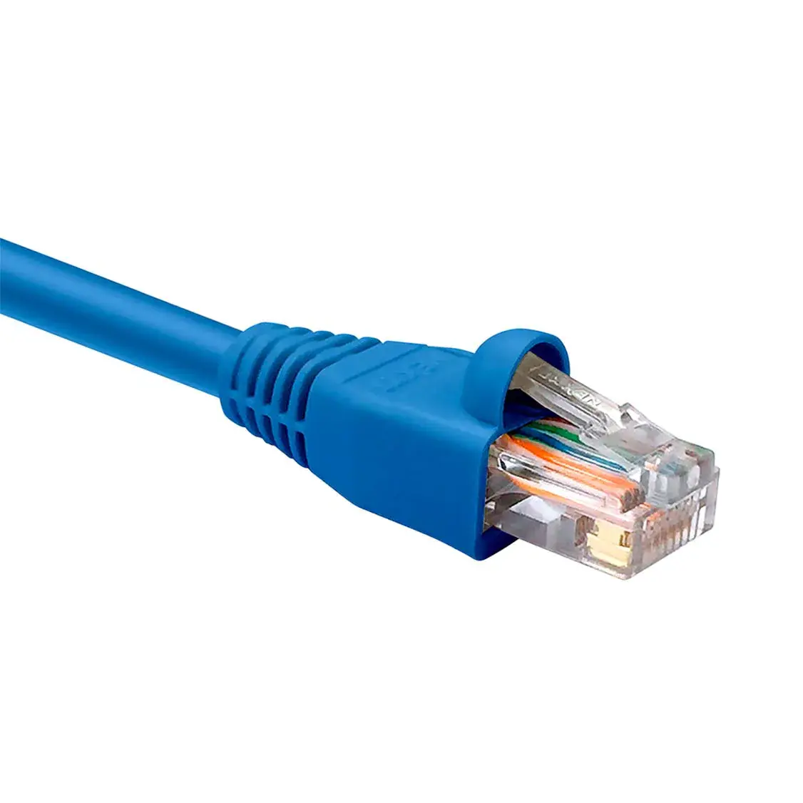 PATCH CORD CABLE UTP NEXXT MULTIFILAR CAT.5E 4 PARES 24AWG U/UTP CM 4M AZUL - imagen 1