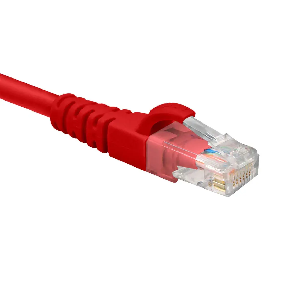 PATCH CORD CABLE UTP NEXXT MULTIFILAR CAT.6 4 PARES 24AWG U/UTP CM 3M ROJO - imagen 1