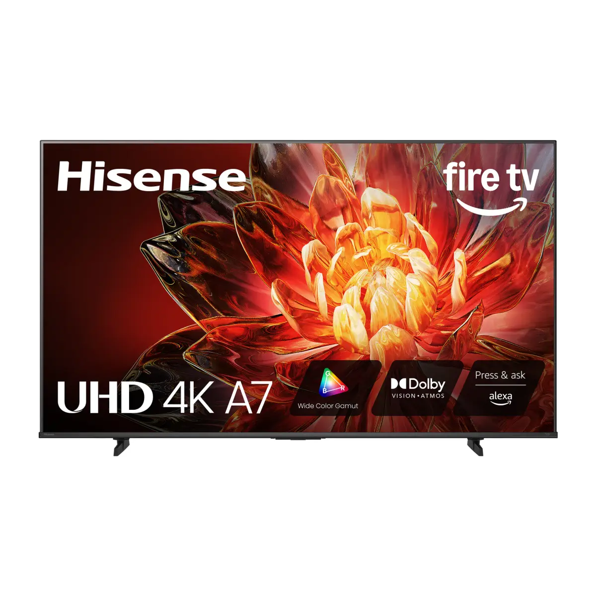 TELEVISOR 43" HISENSE SERIE A7 4K UHD SMART TV FIRE TV ALEXA HDR10+ - imagen 1