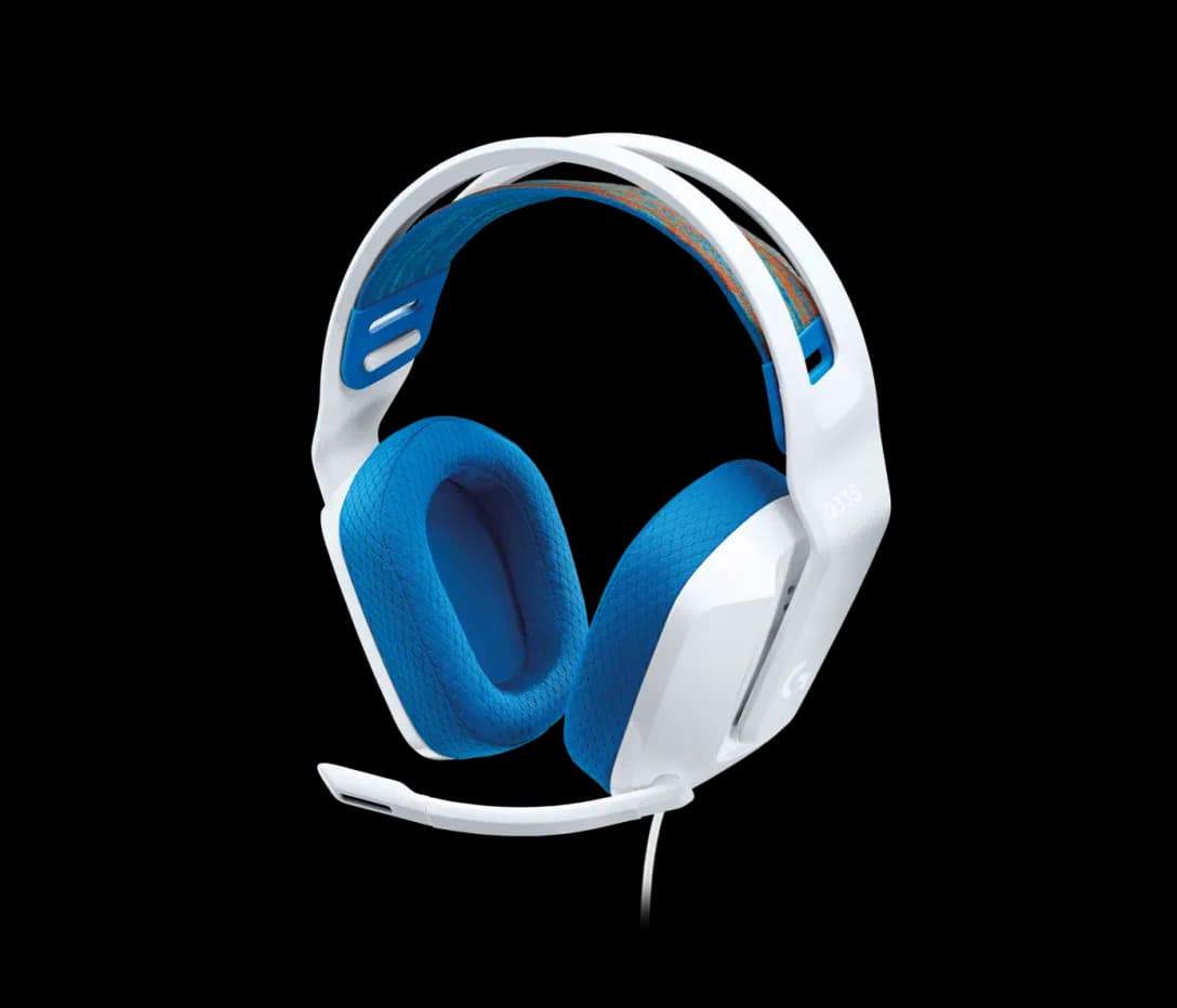 AUDIFONOS LOGITECH G335 GAMING BLANCO MULTIPLATAFORMA 981-001017 - imagen 1
